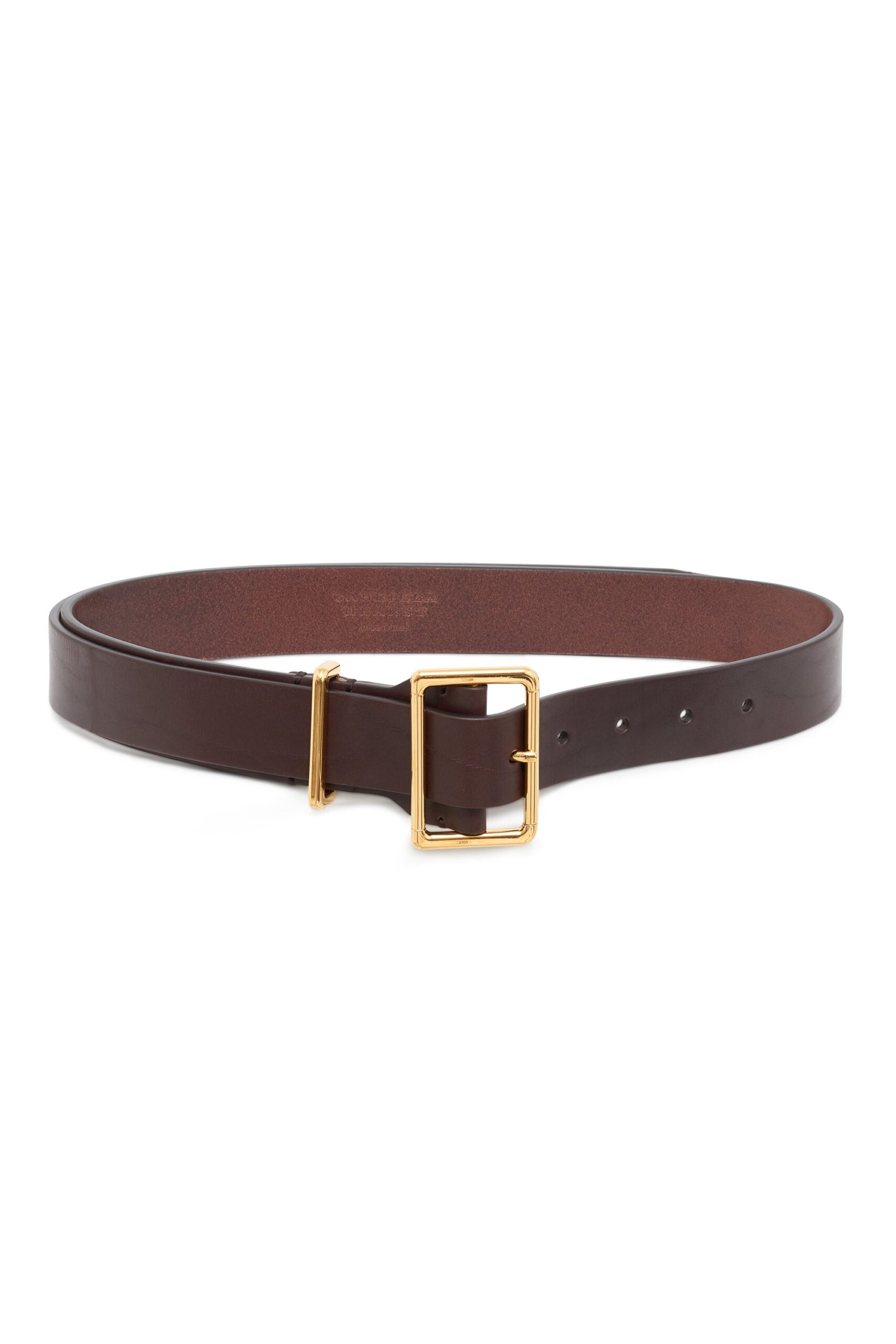 Gabriela Hearst Marlene Belt in Chocolate Leather gabriela hearst belt