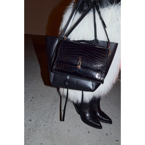 gabriela hearst pouch black