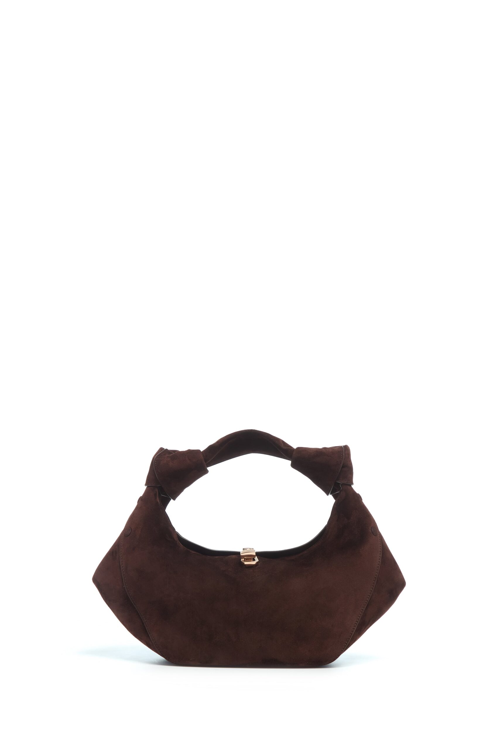 Gabriela Hearst Mini Antonia Bag in Chocolate Suede gabriela hearst bag