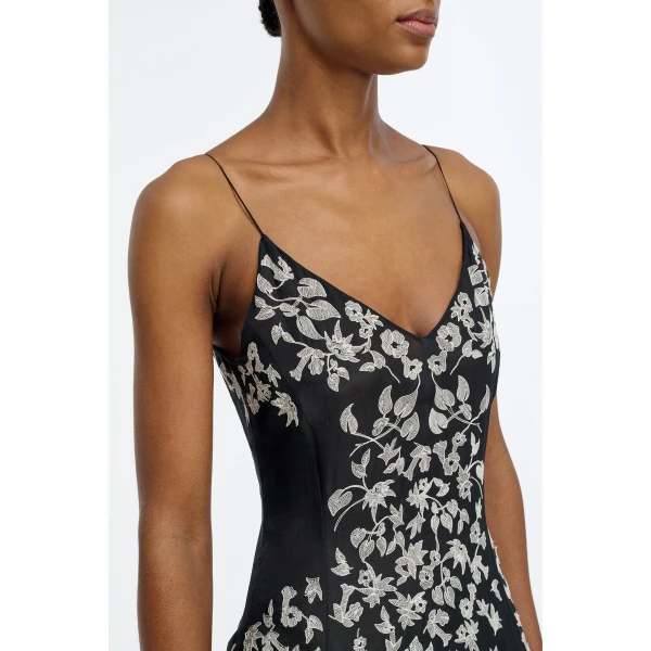 gabriela hearst dress multicolour