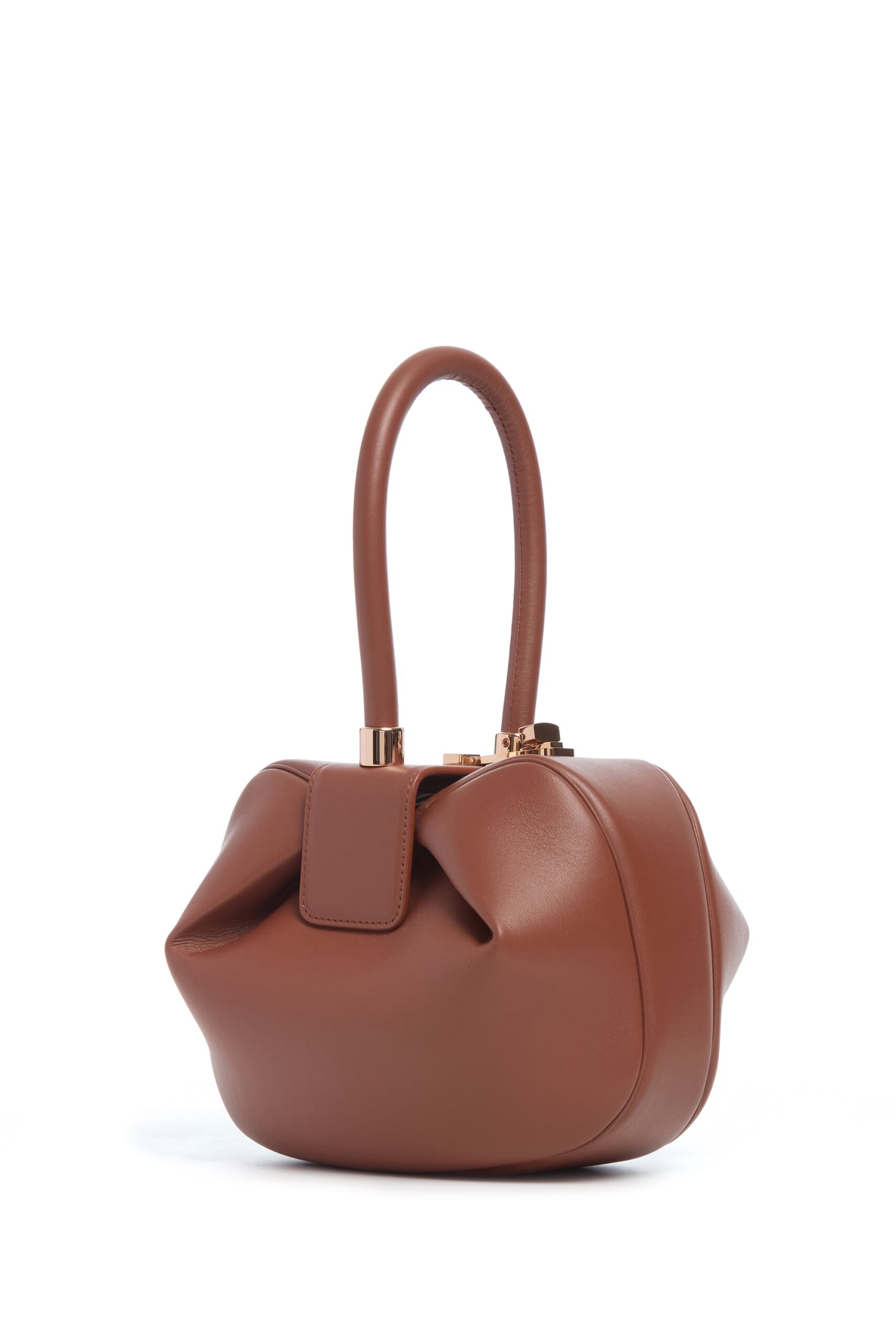 Gabriela Hearst Nina Bag in Cognac Nappa Leather gabriela hearst bag