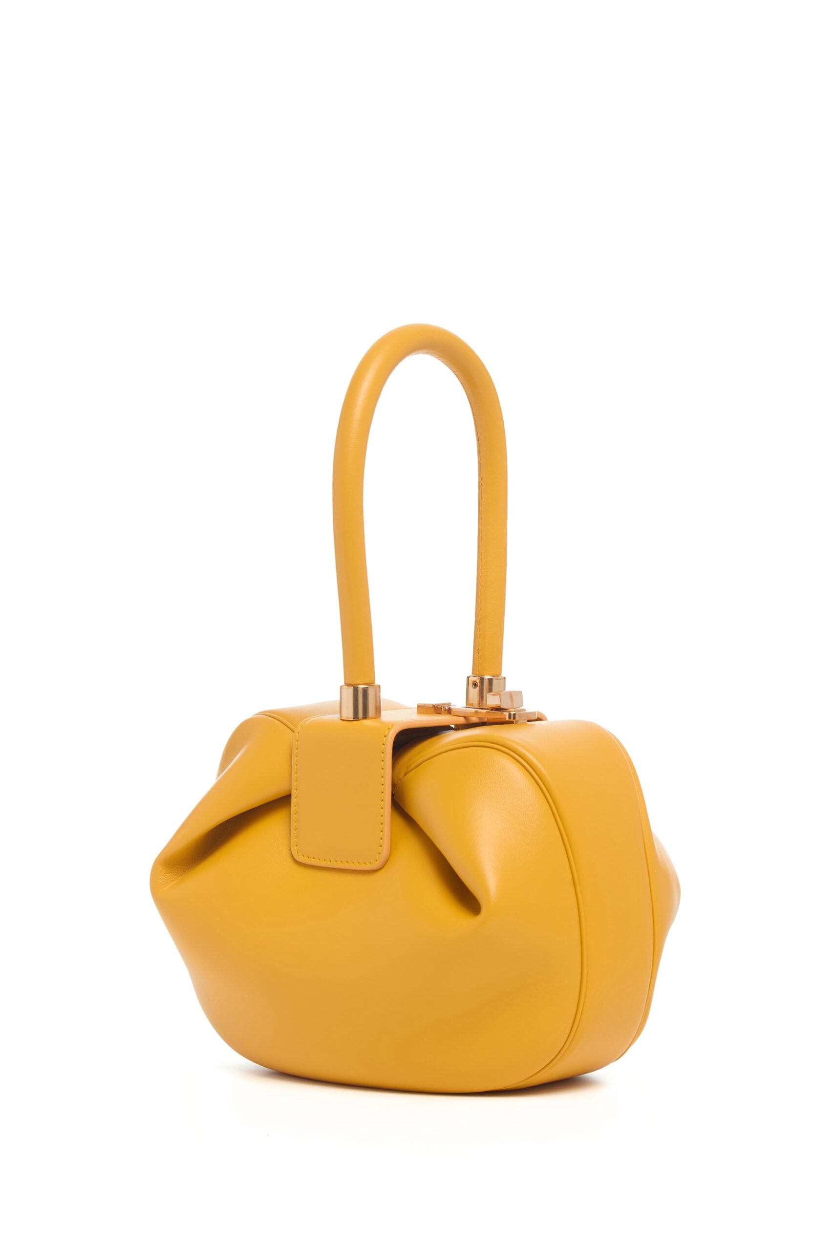 Gabriela Hearst Nina Bag in Golden Birch Nappa Leather gabriela hearst bag
