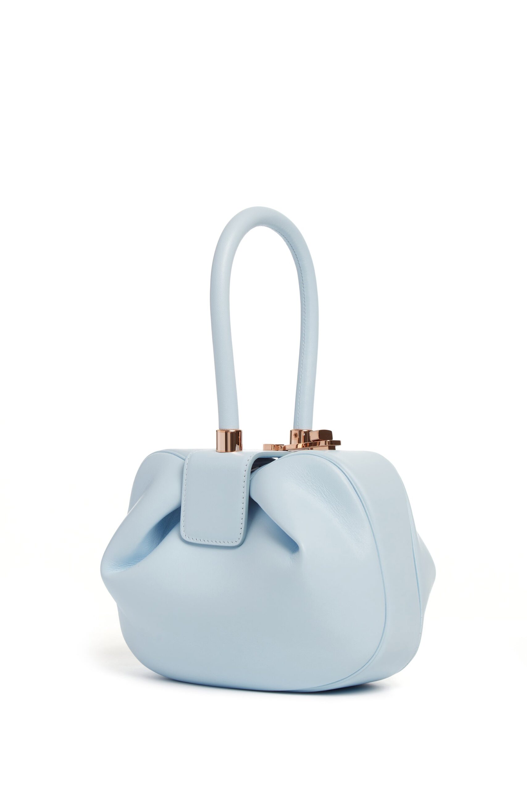 Gabriela Hearst Nina Bag in Light Blue Nappa Leather gabriela hearst bag
