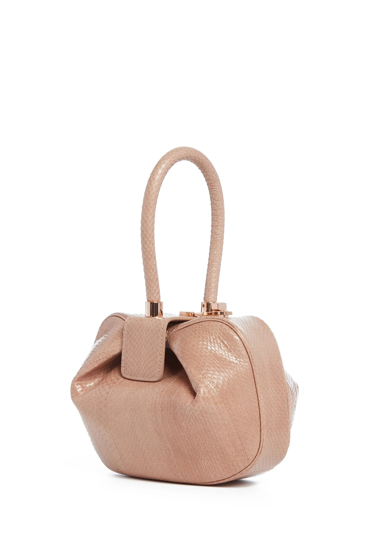 Gabriela Hearst Nina Bag in Nude Snakeskin gabriela hearst bag