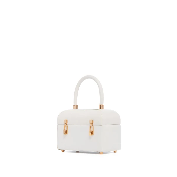 Patsy Bag in Ivory Nappa Leather