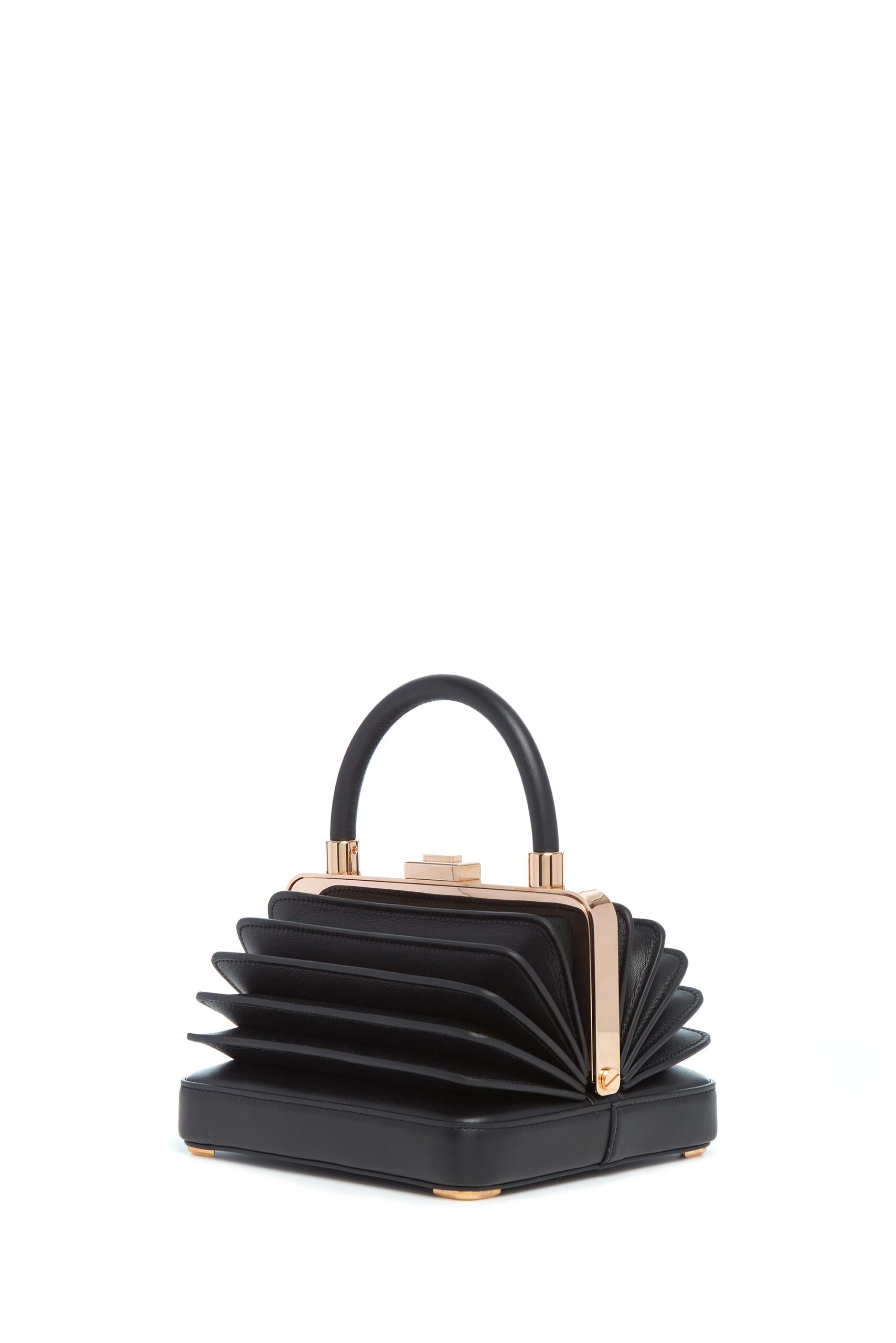 Gabriela Hearst Small Diana Bag in Black Nappa Leather gabriela hearst bag