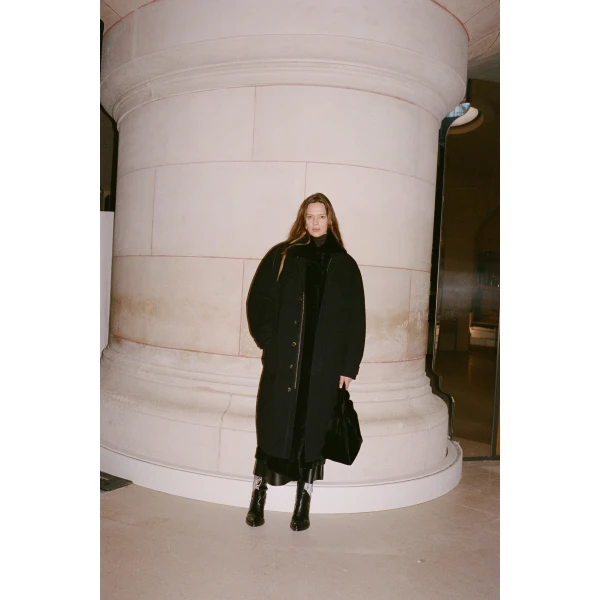gabriela hearst coat black