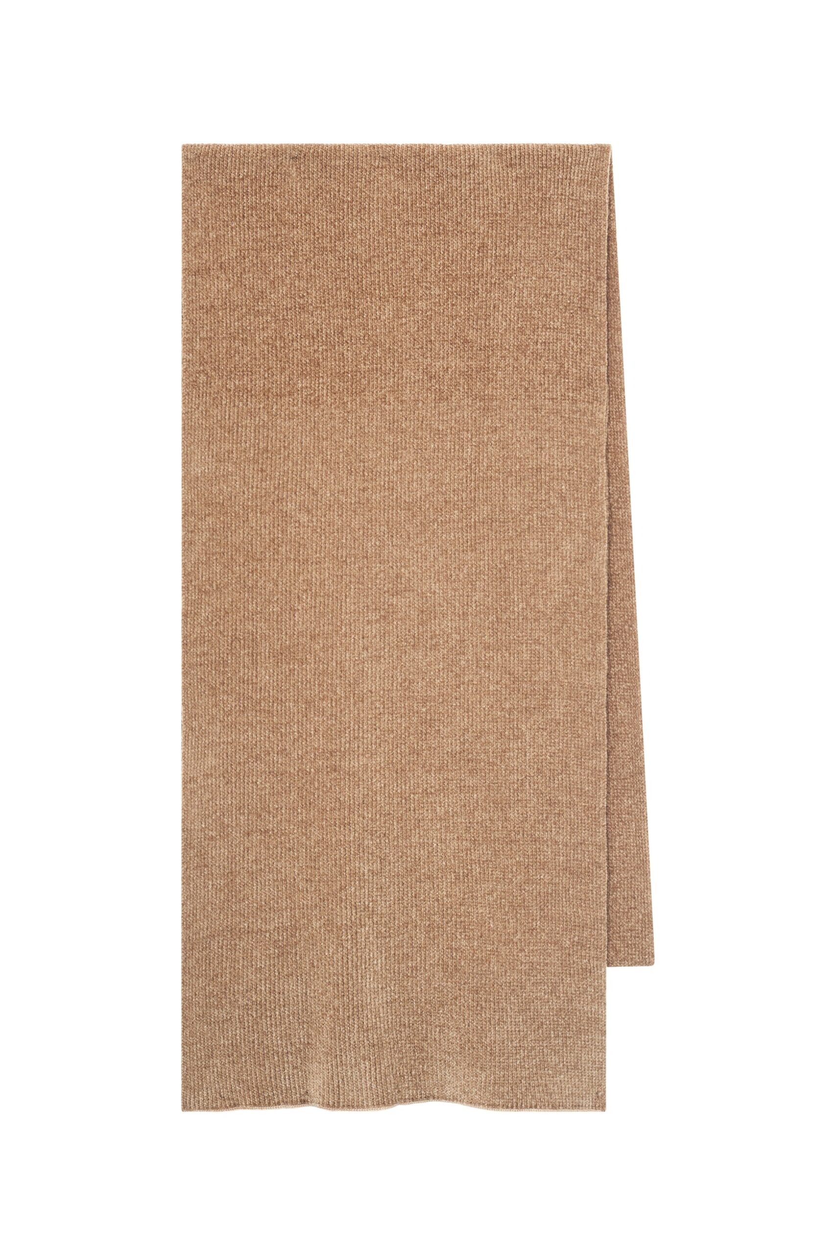 Gabriela Hearst Solus Knit Scarf in Camel Silk gabriela hearst scarf