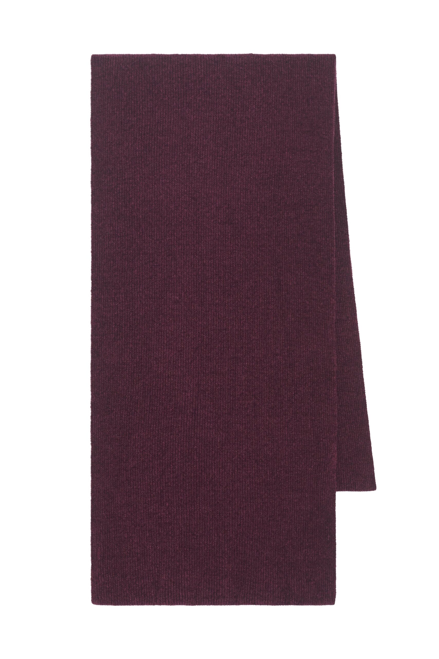 Gabriela Hearst Solus Knit Scarf in Plum Silk gabriela hearst scarf