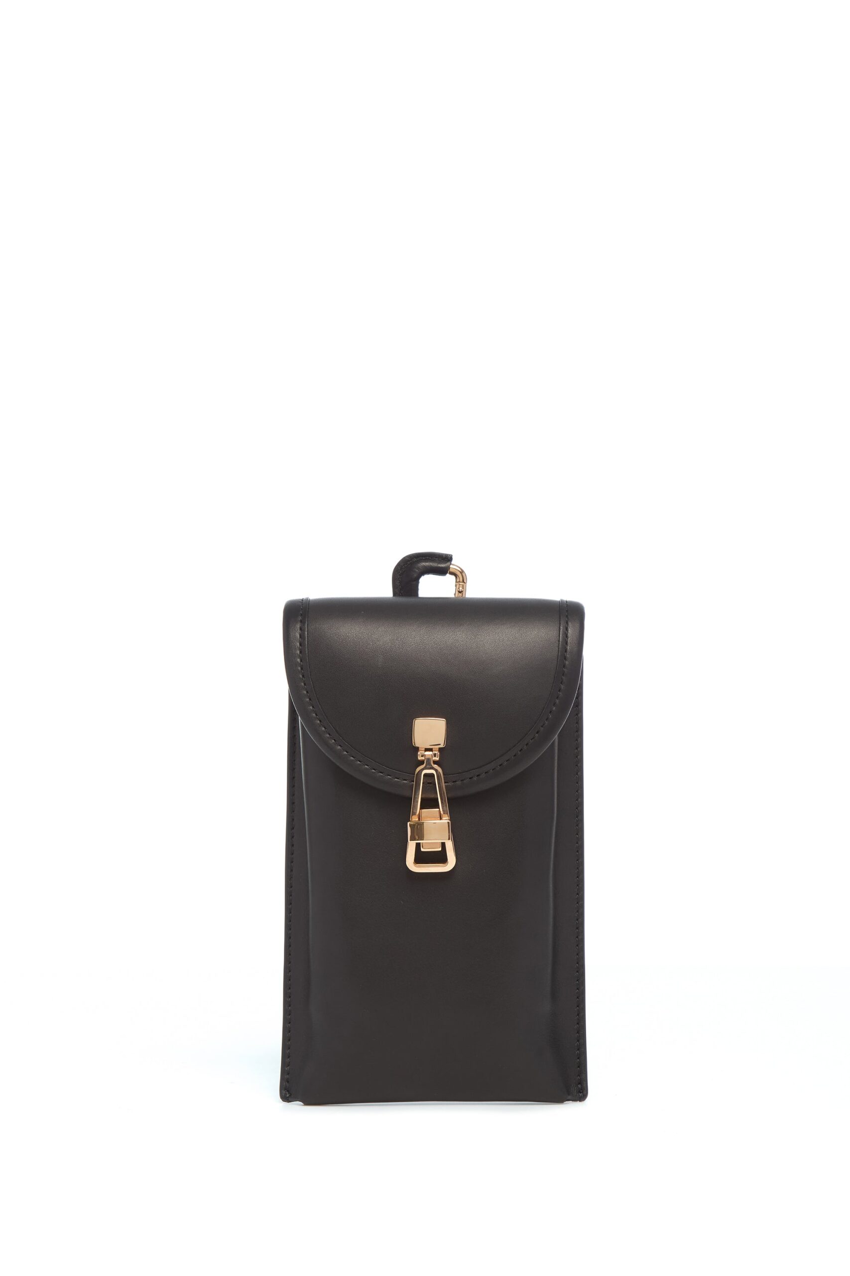 Gabriela Hearst Sunglasses Pouch in Black Leather gabriela hearst pouch