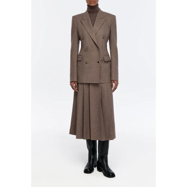 gabriela hearst skirt beige