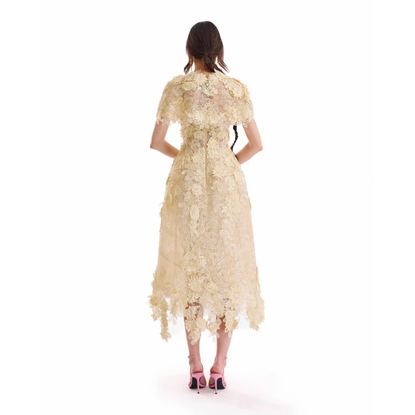 Gemy Maalouf Yellow dress