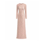 Gemy Maalouf Beaded Sequin Dress