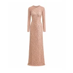 Gemy Maalouf Beaded Sequin Dress