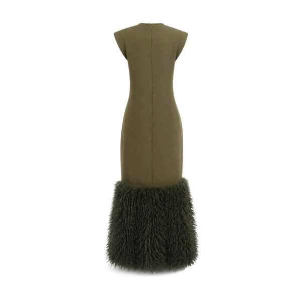 Gemy Maalouf Bow Detail Straight Dress