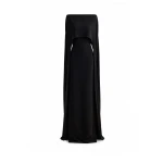 Gemy Maalouf Cape Overlay Dress
