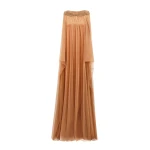 Gemy Maalouf Draped Back Loose-Cut Kaftan