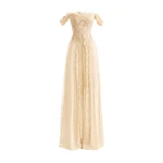 Gemy Maalouf Embroidered Corset Set