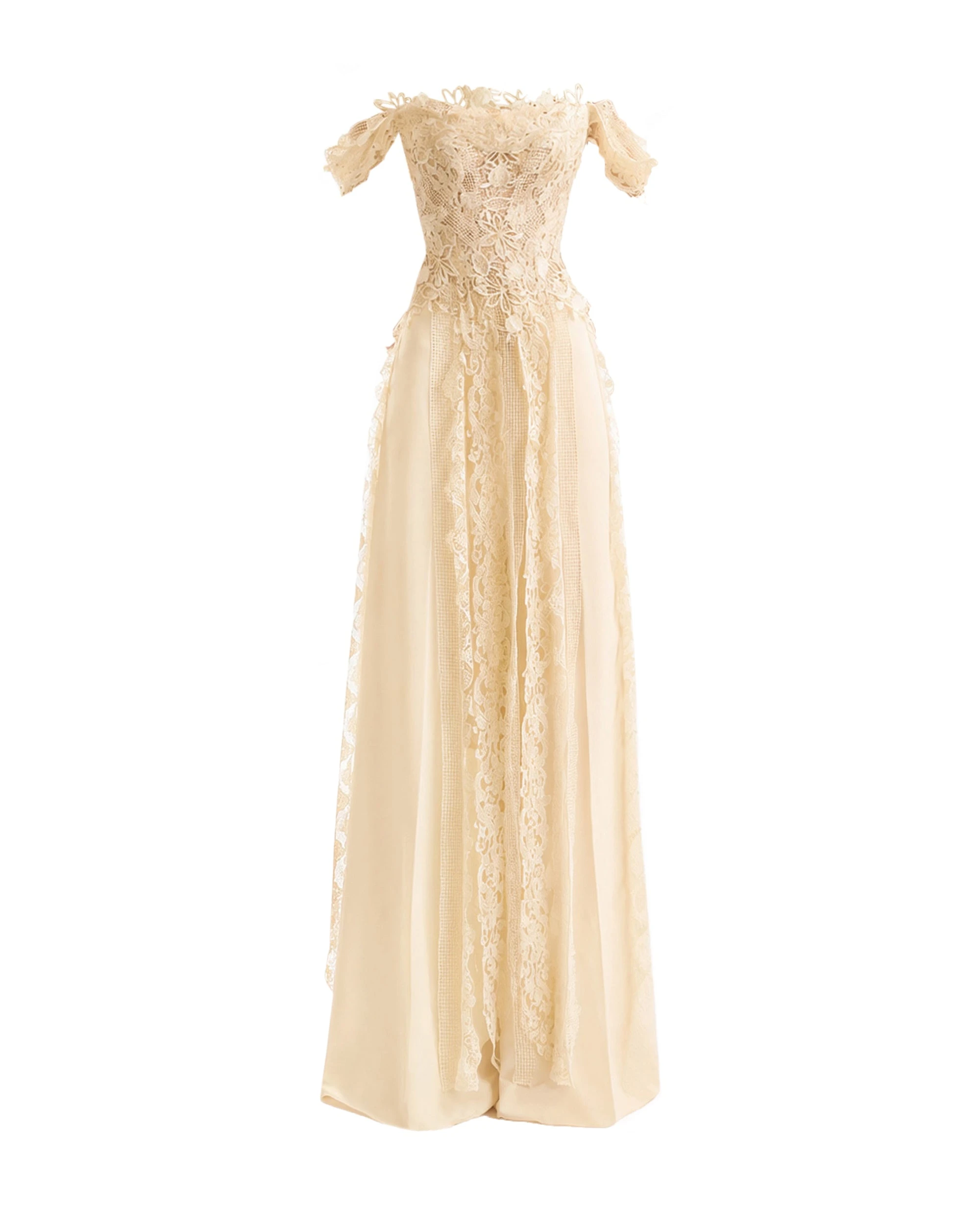 Gemy Maalouf Embroidered Corset Set Gemy Maalouf Embroidered Corset Set
