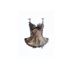 Gemy Maalouf Embroidered Peplum Corset Set