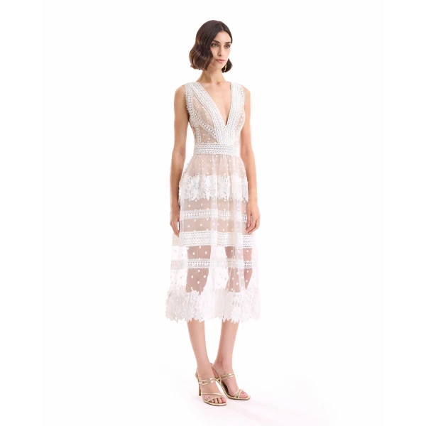 Gemy Maalouf White dress