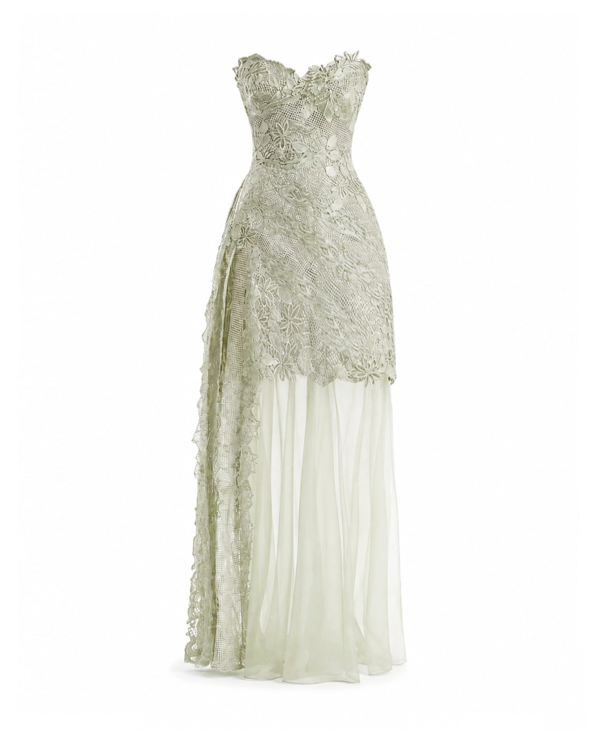 Gemy Maalouf Guipure Cage Dress Gemy Maalouf Guipure Cage Dress