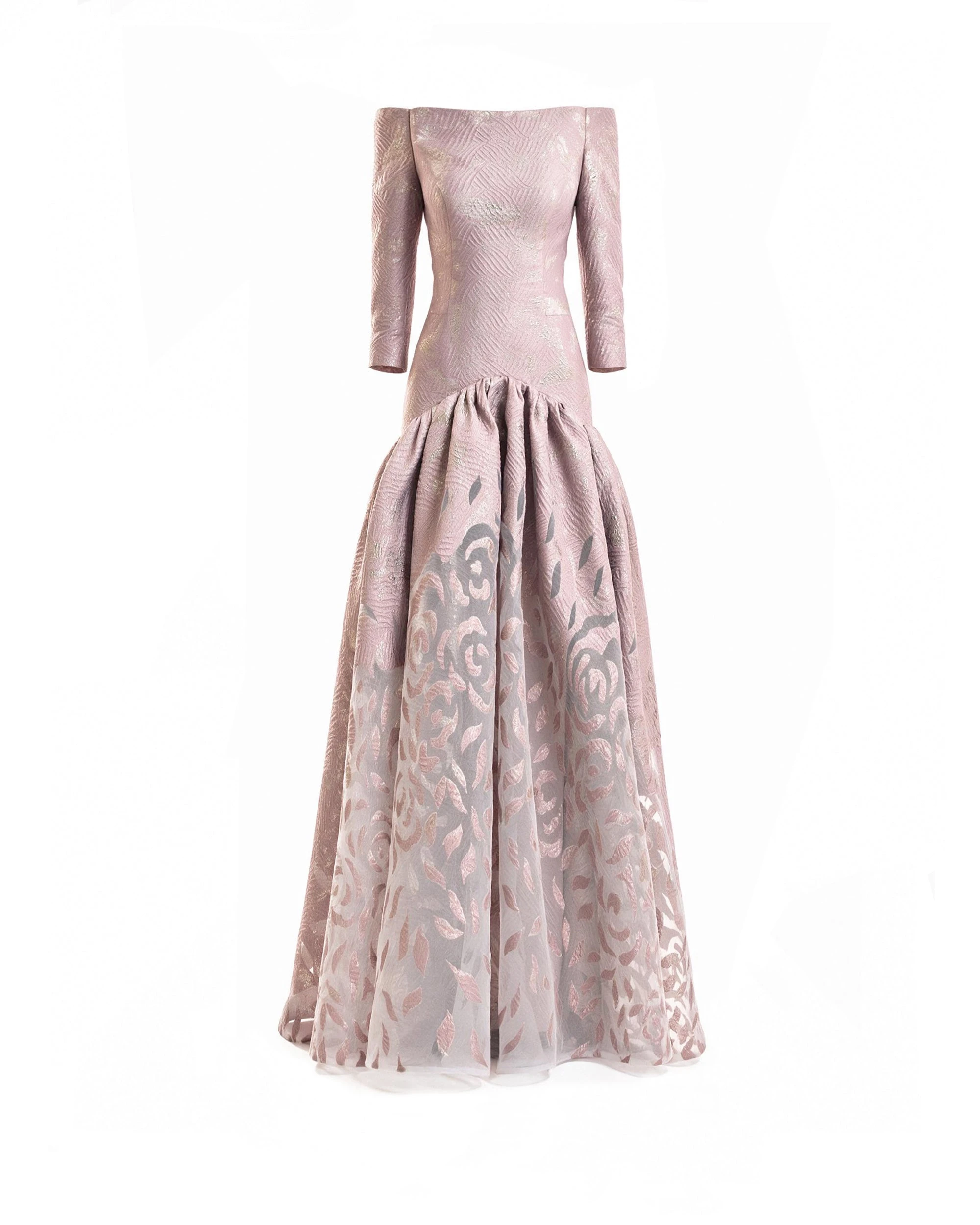 Gemy Maalouf Off-Shoulder Jacquard Dress Gemy Maalouf Off-Shoulder Jacquard Dress