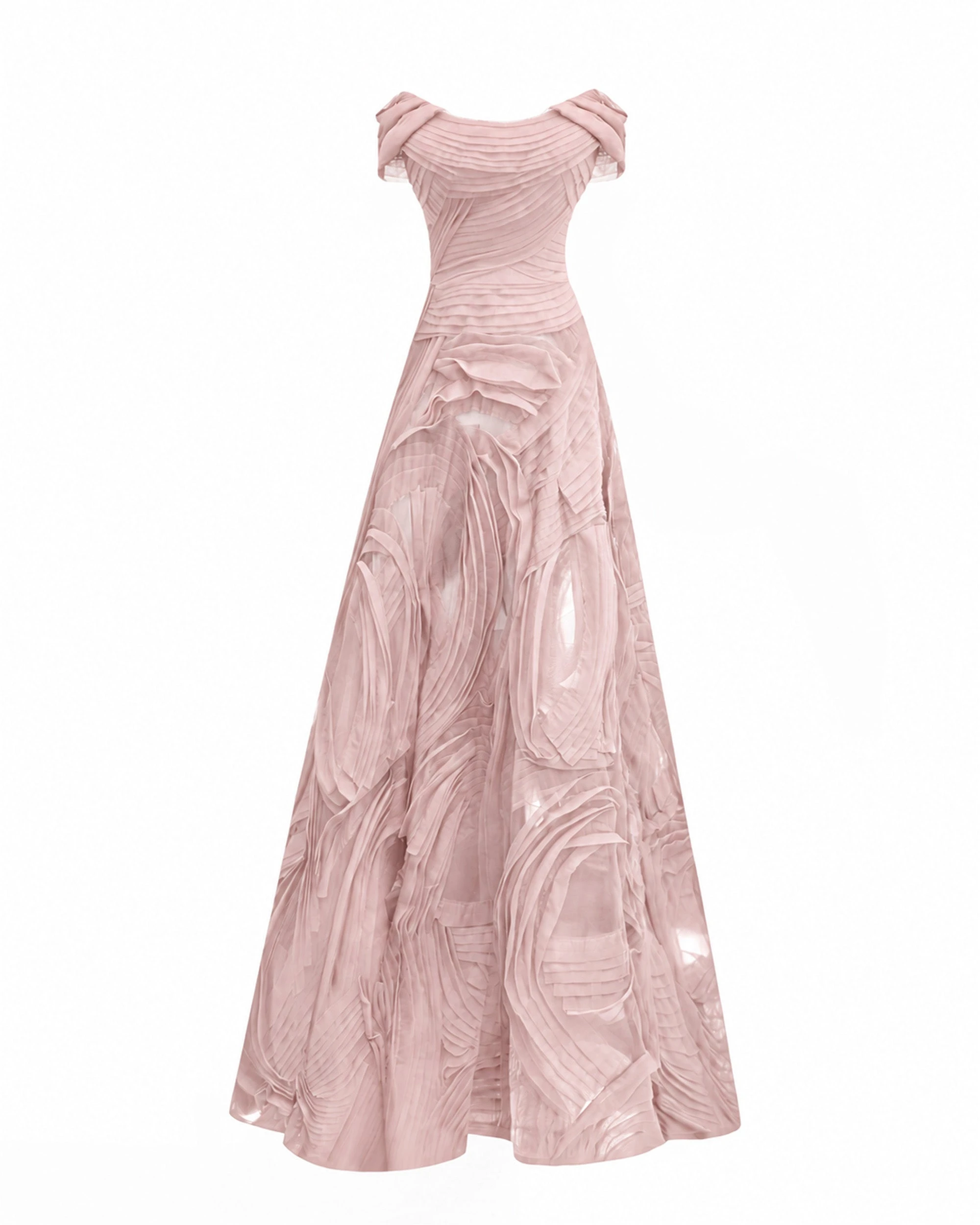 Gemy Maalouf Off-The-shoulders Tulle Gown Gemy Maalouf Off-The-shoulders Tulle Gown