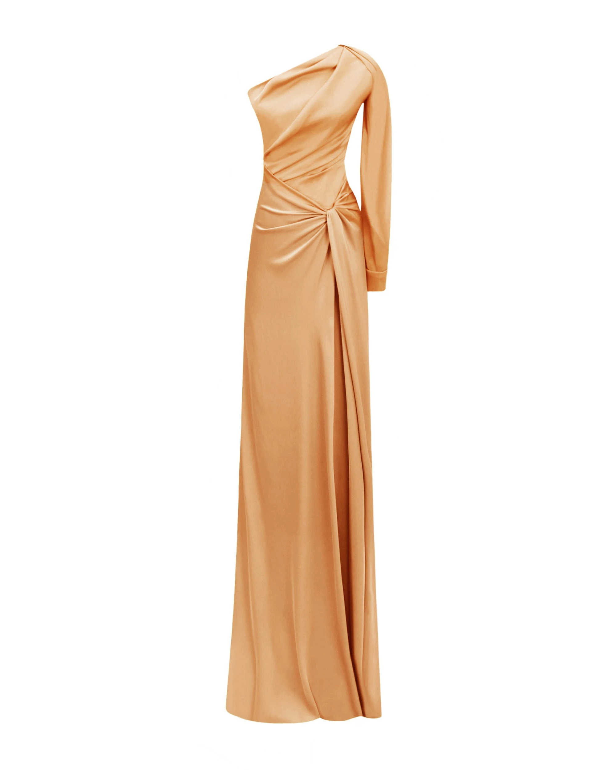 Gemy Maalouf One-shoulder Draped Dress Gemy Maalouf One-shoulder Draped Dress