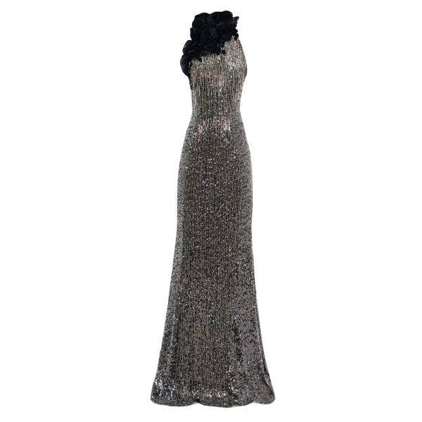 Gemy Maalouf Open Back Dress