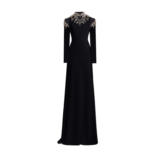 Gemy Maalouf Shoulder Cut-Out Dress