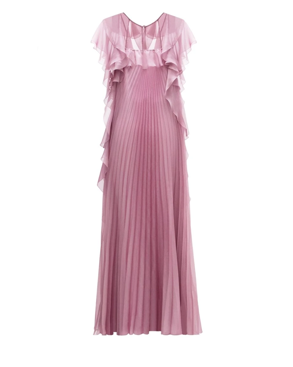 Gemy Maalouf Squared Neckline Blush Dress Gemy Maalouf Squared Neckline Blush Dress