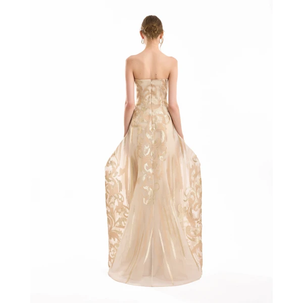 Gemy Maalouf Neutrals dress