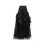 Gemy Maalouf Tulle Midi Skirt