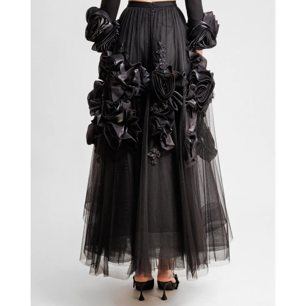 Gemy Maalouf Black skirt