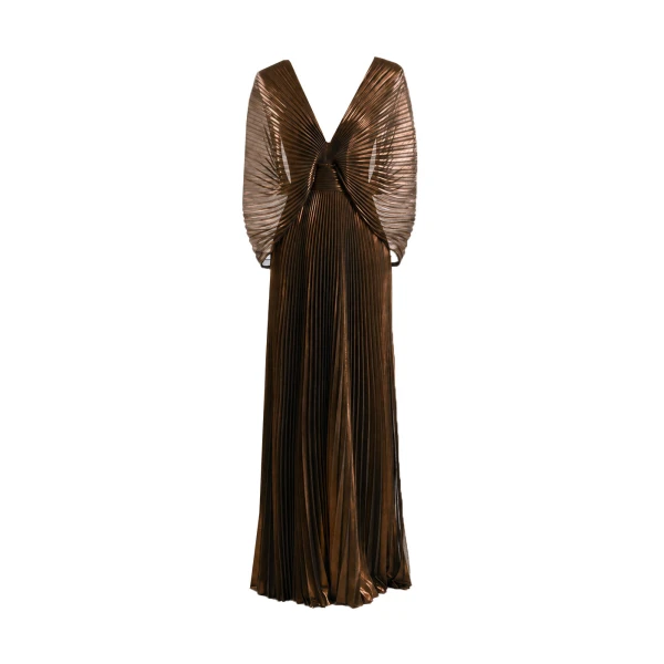 Gemy Maalouf V-Neck Batwing Dress