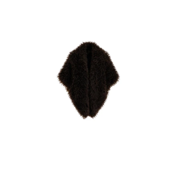 Voluminous Fur Shoulder Bolero