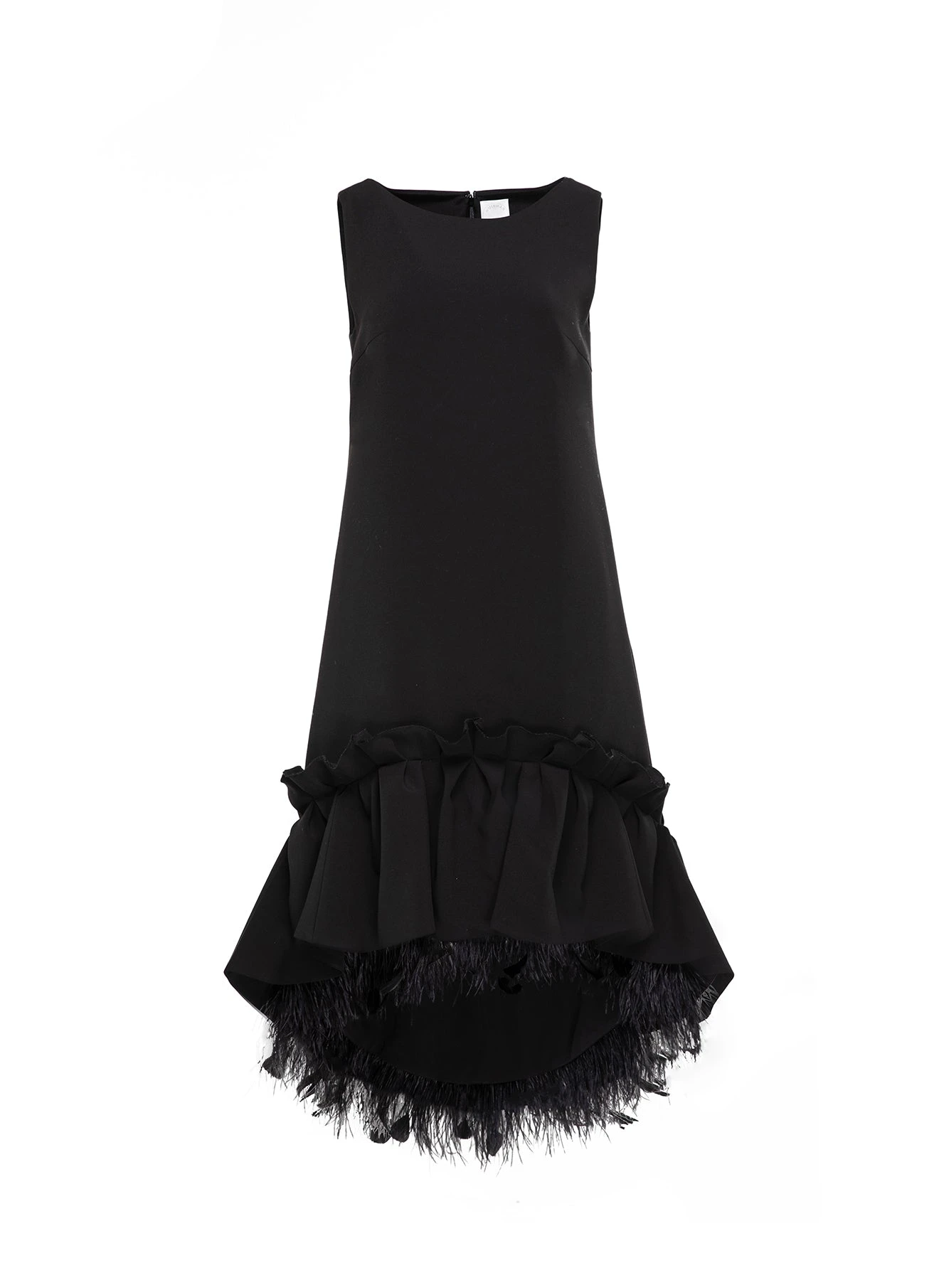 Huishan Zhang Jodie Dress in Black Crepe Huishan Zhang