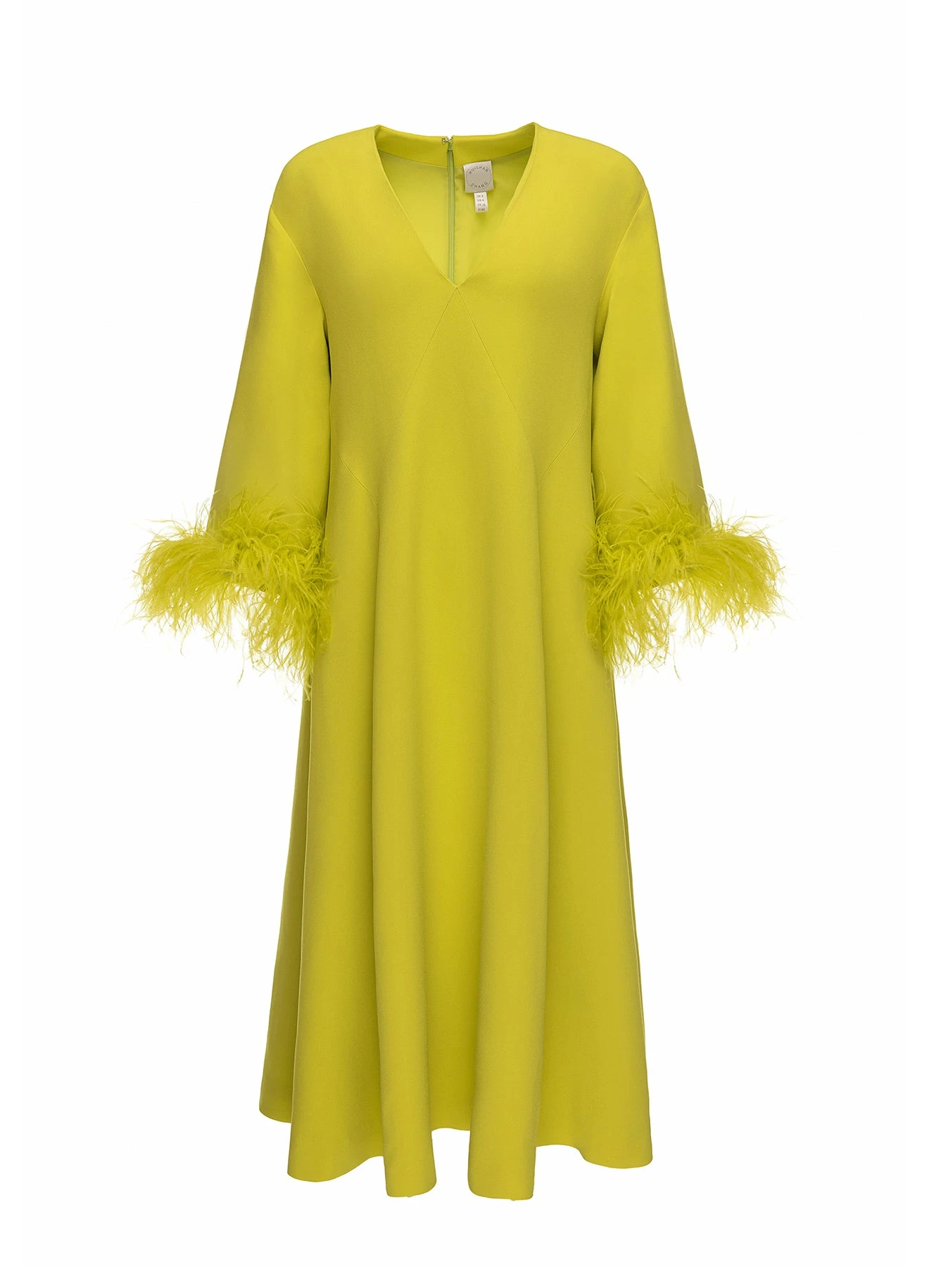 Houston Dress in Wild Lime Sable