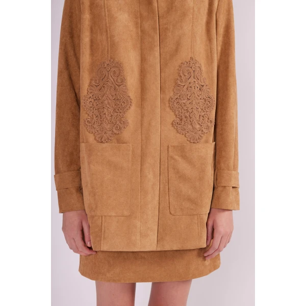 suede coat