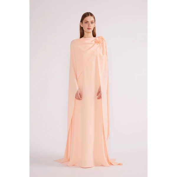 Danica Gown in Apricot Sable - Image 2