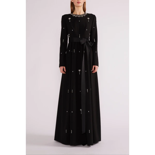 Delphi Gown in Black Sable - Image 2