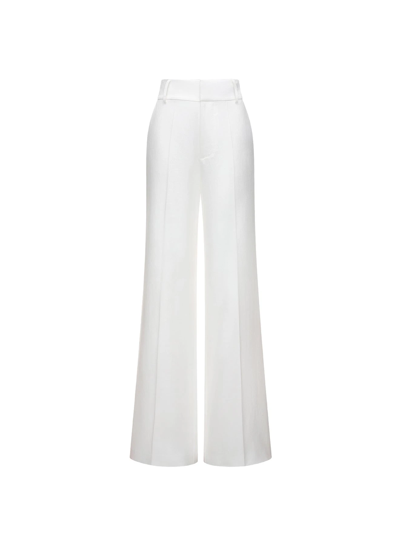 Dries Van Noten Emilio Trousers in White Linen | | Luxury Shoes Dries Van Noten Emilio Trousers in White Linen