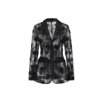 Dries Van Noten Estelle Jacket in Black Lace