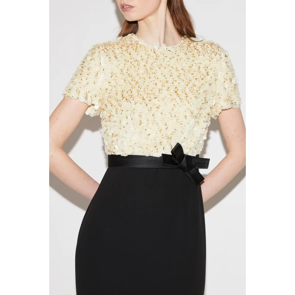 Leila Gown in Black Sable Sequins - Image 4