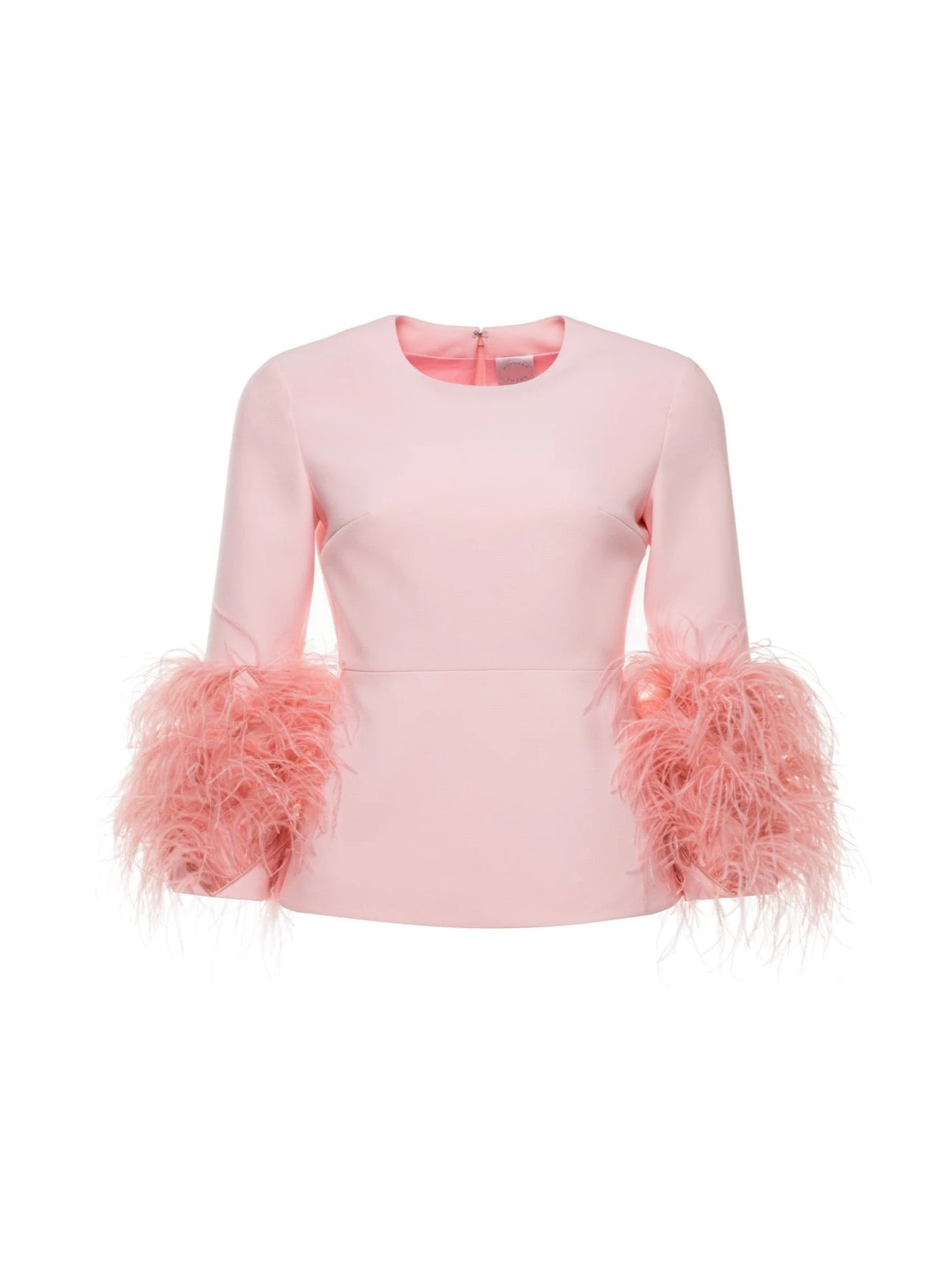 Dries Van Noten Lola Top in Pink Crepe | | Luxury Shoes Dries Van Noten Lola Top in Pink Crepe