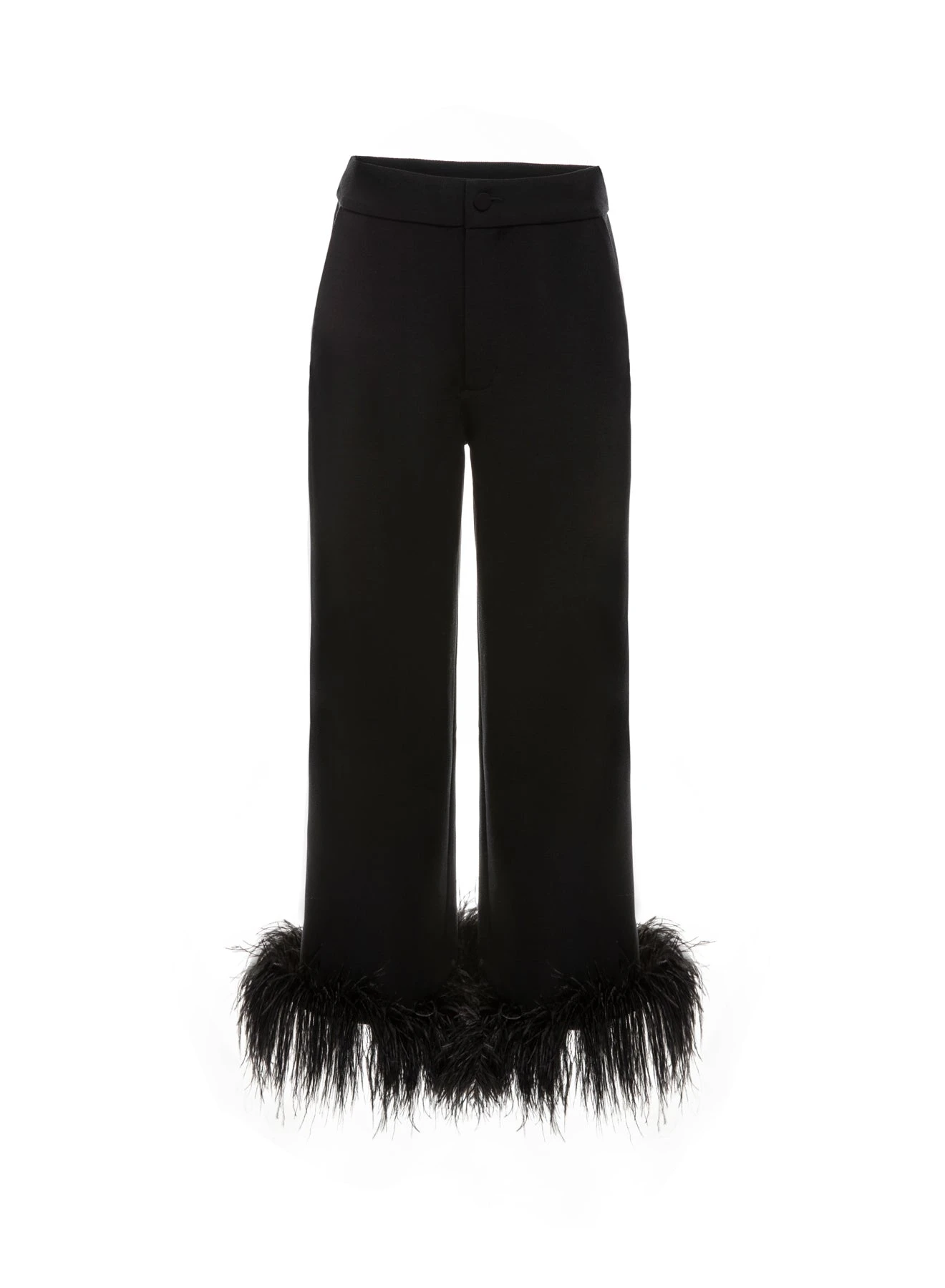 Dries Van Noten Randall Trousers in Black Crepe | | Luxury Shoes Dries Van Noten Randall Trousers in Black Crepe