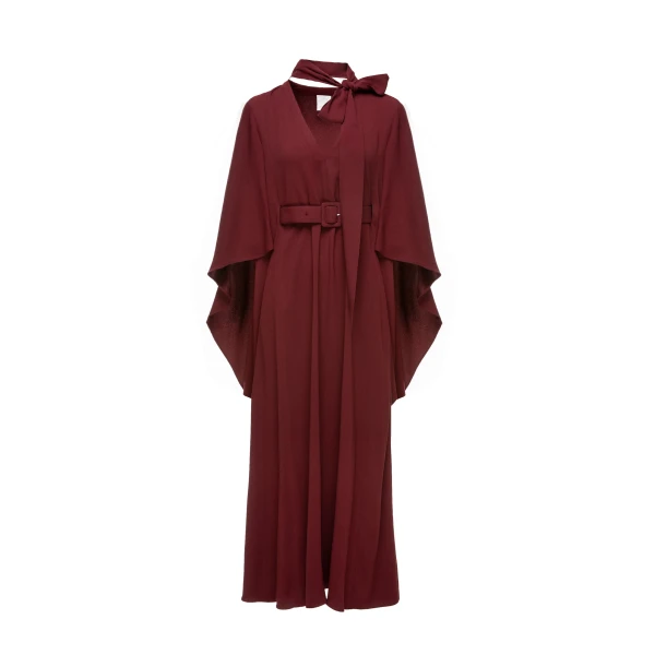 Salina Dress in Mulberry Sable