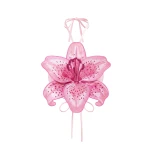 JW PEI 3D Lily Halter Crop Top