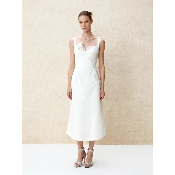 JW PEI White gown
